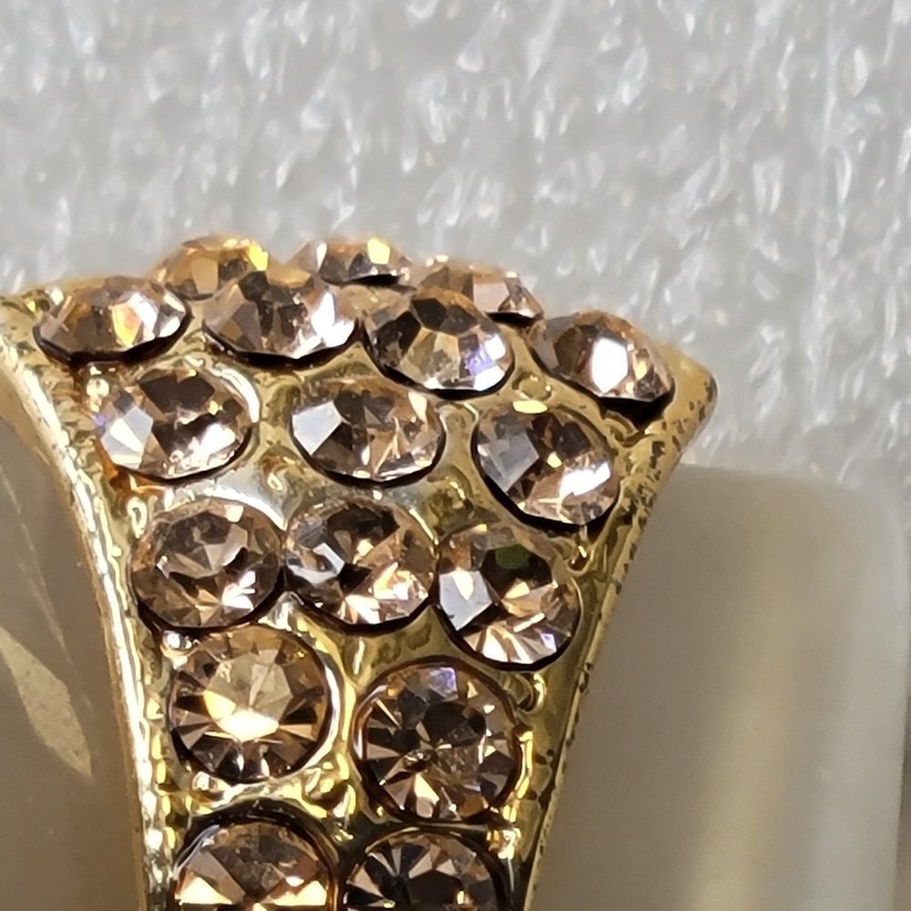 Cufflink Style Earrings - Picture 4 of 11